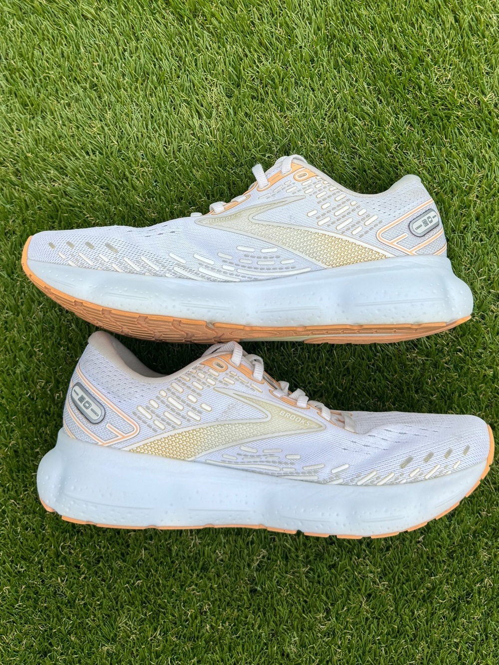 Brooks Wmns Glycerin 20 'White Peach' 9.5 #sneakers #running - Picture 2 of 6